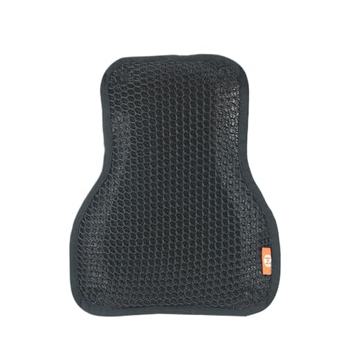 Motorcycle Seat Cushion, Komine, Mesh Seat Cover, Anti-Slip, Black (14.6 X 11.0 Inches (37 X 28 Cm) [Parallel Import]