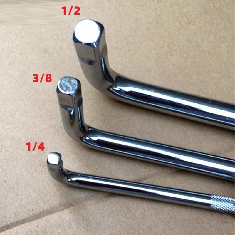 Удлинитель Г-образного ключа, инструмент с изогнутой планкой и надежной ручкой, инструмент для ремонта, повышенная долговечность для длительного использования