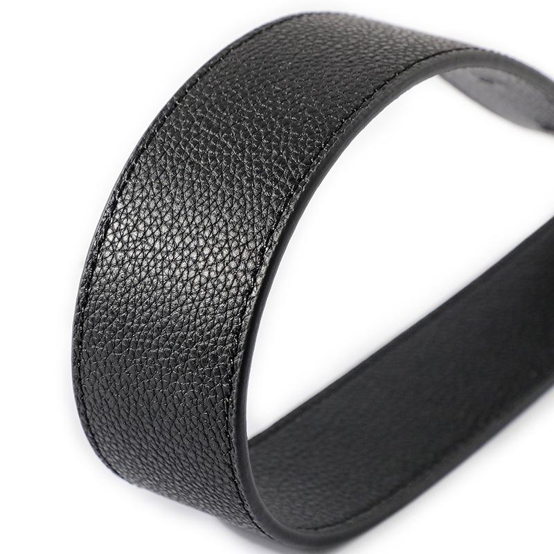 Универсальный широкий плечевой ремень из коровьей кожи с зернистой текстурой личи для сумки Dionysus (модель: MHS-A-9)