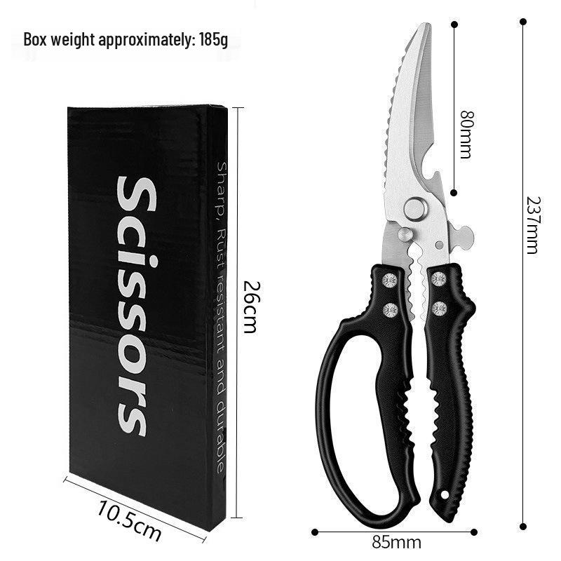 Многофункциональные кухонные ножницы из нержавеющей стали для курицы, рыбы и барбекю