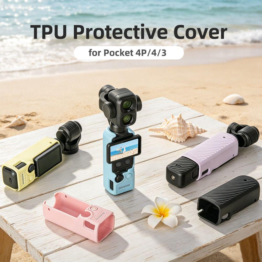 Защитный чехол-рукав от царапин для корпуса камеры DJI Osmo Pocket 4P/4/3, аксессуары для стабилизатора
