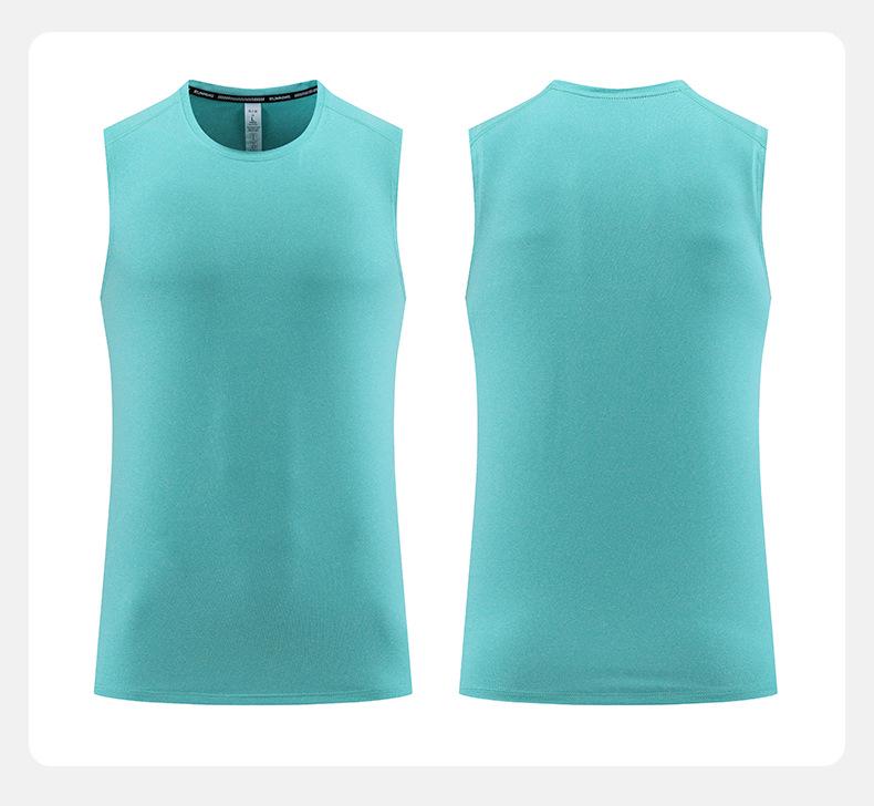 Мужская быстросохнущая майка без рукавов для бега и баскетбола