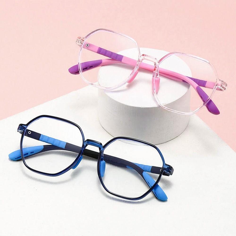 Anti-blue Light Kids Glasses Eye Protection Ultra Light Frame Children Boys Girls