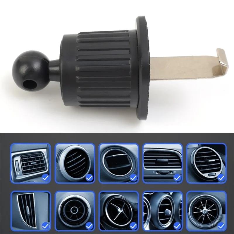 Кронштейн для автомобильного телефона с воздуховыпускным отверстием, вращение на 360 °, универсальная стойка для GPS-навигатора, удлинительная стойка, гравитационная стойка, подходящая для устройств размером от 4,7 до 7 дюймов