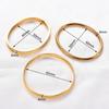 Basic Stainless Steel Plain Bangle for Women Openable Smooth Cuff Bracelet Wristband Polished Metal Jewelry Accessories Gift