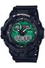 Casio Black and Green Black G-Shock Watch, Series, GA-700MG-1AJF, Men's,