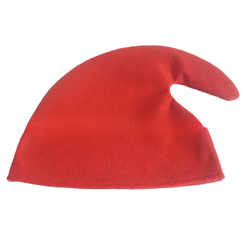 Soft Gnome Hats Solid Color Pixie Headwear Fashion Xmas Elf Hat Christmas Festive