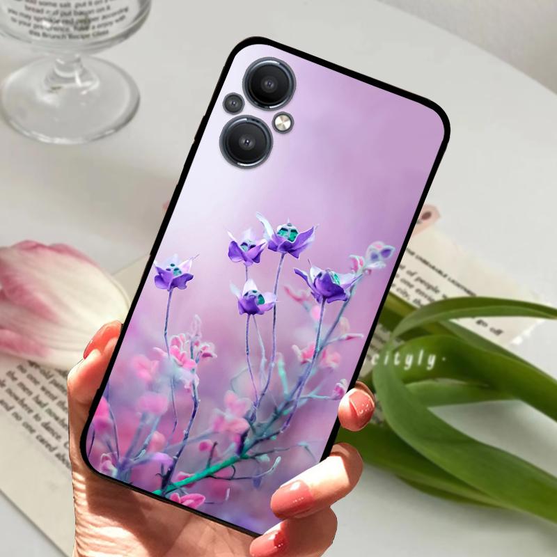 For Oppo F21 Pro 5G Case F21s Pro CPH2341 Silicone TPU Phone Cover For Oppo F 21 Pro 4G CPH2363 Fashion Shockproof Bumper Fundas
