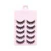 Anime Cosplay Faux Mink Lashes 5 Pairs Segmented False Eyelashes Nude Makeup  Party Supplies