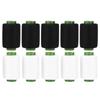 Sewing Thread Household Black White Polyester Yarns for DIY Embroidery Machine Project