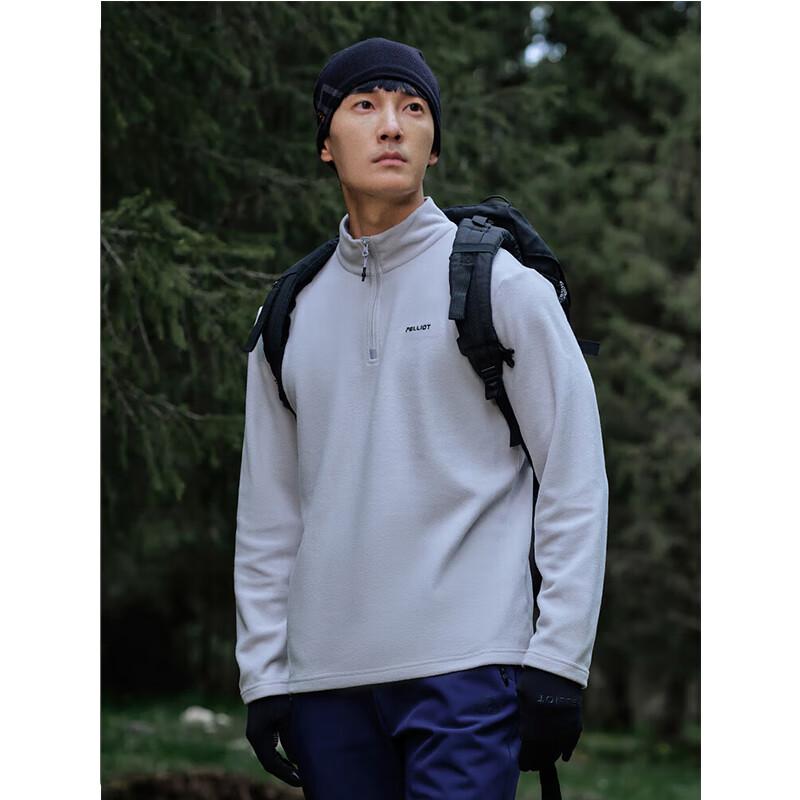 Унисекс флисовая куртка Pelliot для активного отдыха с воротником-стойкой