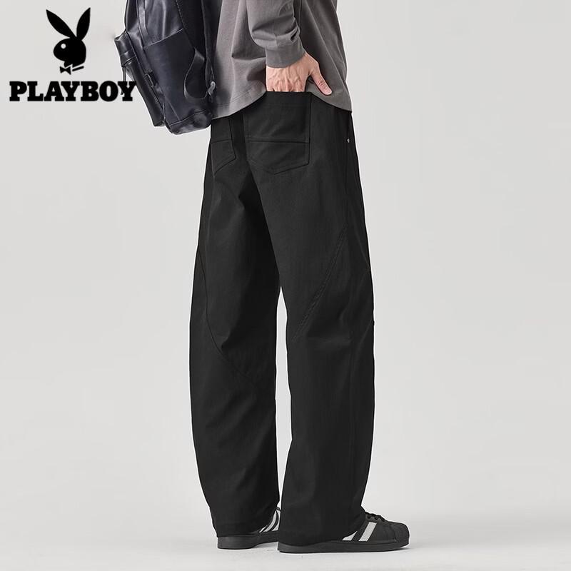PLAYBOY Мужские повседневные брюки прямого кроя в американском стиле