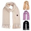 Heated Scarf with Rechargeable Battery 3 Temperature Settings Lightweight Winter Electric Scarf Cold Weather Scarf