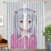 Eromanga Sensei Оконная Штора для Комнаты 2 Панельные Шторы Затемнения 2 Шт. Шторы Домашний Интерьер Шторы Разделитель Гостиная Камера