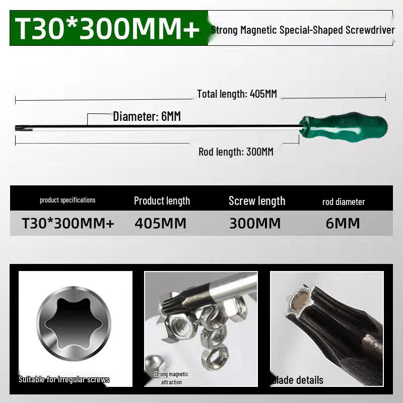 Набор отверток Torx, шестигранных и крестовых T10/T15/T20