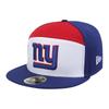 59FIFTY DAY НФЛ Нью-Йорк Джайентс разделенный дизайн полиэфирное волокно бейсболка мужская Темно-королевский синий Азиатская версия 7 7/8
