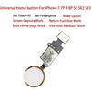 20PCS Universal Back Return Function For iPhone 7 7G 8 8G Plus Home Button Flex Cable No Touch ID