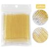 100 Pcs Disposable Crystal Microbrush Individual Lash Removing Swab Micro Brush For Women Eyelash Extension Makeup Brush Tools