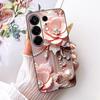 For Tecno Camon 50 4G CN5 Cute Flower Butterfly Cat Painted Case For Tecno Camon50 4G Black Silicone Soft Phone Cases