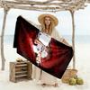 Usa Soccer Star Beach Towel Quick-Dry Soft Microfiber Comfortable Lightweight Perfect for Traveling Yoga Camping and Swimming
