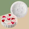 Silicone Cake Mould 6 Inches Pastry Baking Pan Heart Silicone Molds  Valentine's Day