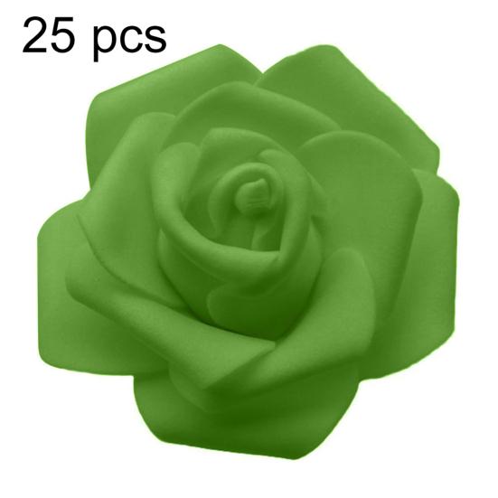 25/50/100 шт искусственные пенополиэтиленовые розы голова цветы DIY свадьба домашний декор комнаты