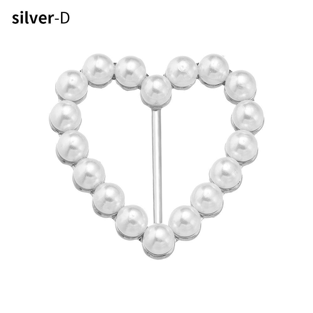 Corner Hem Shirt Hem Decorative Buckle Knotted Buckle Ring Clothes Tighten Silk Scarf Buckle