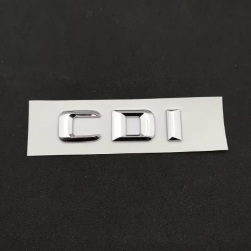 3D ABS Chrome Logo E350 Emblem 4matic Letters CDI Sticker Car Trunk Badge For Mercedes Benz E350 W213 W212 Accessories AU1