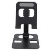 Desk Phone Stand Aluminum Alloy Adjustable Angle Antislip Silicone Phone Holder Stand for Tablet Phone Below 12.9in