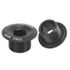 2Pcs Mountain Bike Crank Arm Fixing Bolts Bicycle Aluminum Alloy Crank Cover Screw CapM18 Black