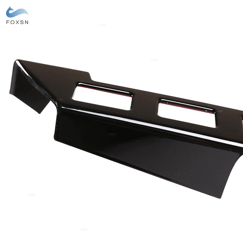 ABS Golssy Black Car Accessories Steering Wheel Button Cover Trim For Land Rover Discovery 3 LR3 Range Rover Sport Freelander