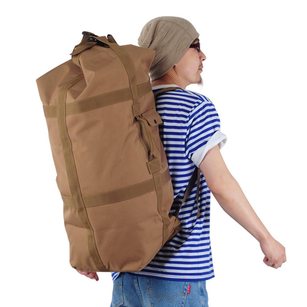 80L Тактический походный рюкзак для мужчин, походная сумка для спорта на открытом воздухе, круглый походный рюкзак для мужчин, дорожные походные сумки