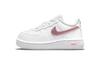 Кроссовки Nike Air Force 1 Low для малышей, розово-белые, для младенцев и малышей CZ1691-104