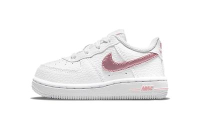 Кроссовки Nike Air Force 1 Low для малышей, розово-белые, для младенцев и малышей CZ1691-104
