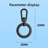 Universal Metal Phone Lanyard Gasket Patch Rotatable Metal Buckle Hanging Steel Clip Card Cord Tab Mobile Phone Accessories 1