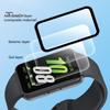 2Pcs Watch Protective Film for Galaxy FIT 3 Clear Full Coverage Screen Protector Anti-Scratch TPU Soft Guard Explosion-Proof 3D Curved Sensitive