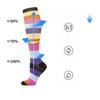 Medical Compression Socks for Women & Men Circulation 20-30 mmHg, Best for Running Athletic Hiking Travel Flight Nurses