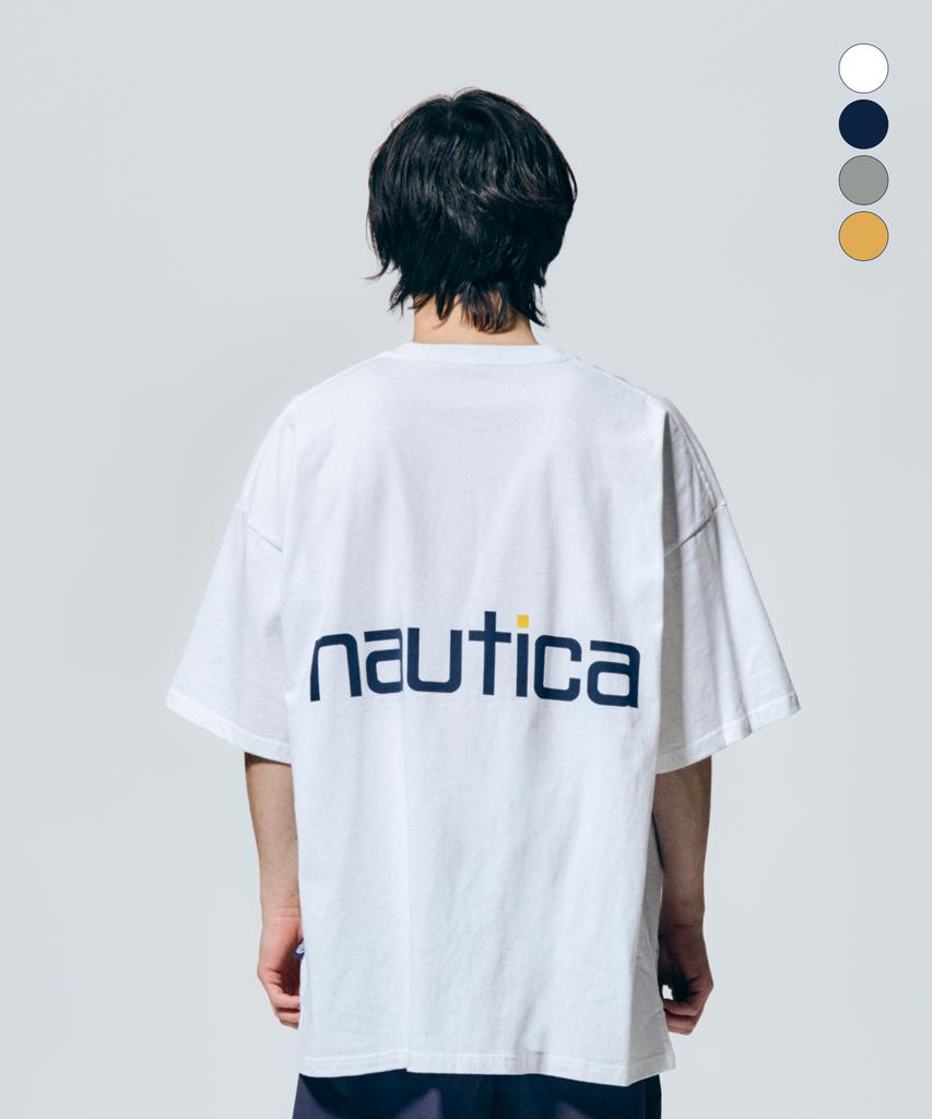 Классическая футболка NAUTICA с надписью (4 цвета) Nts5616