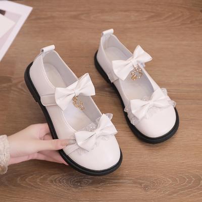 Осенняя обувь, женские милые кавайные туфли на платформе на плоской подошве, готическая обувь Лолиты с бантом, туфли Мэри Джейн, модная кожаная обувь