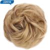 Hair Bun Hairpiece Dark Brown Messy Bun Hair Extension Women Wavy Curly Updo Scrunchie Elastic