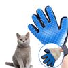 Gants de toilettage - Sky Blue - Élimination des poils - Pour chats - Plastique - Accessoires animaux