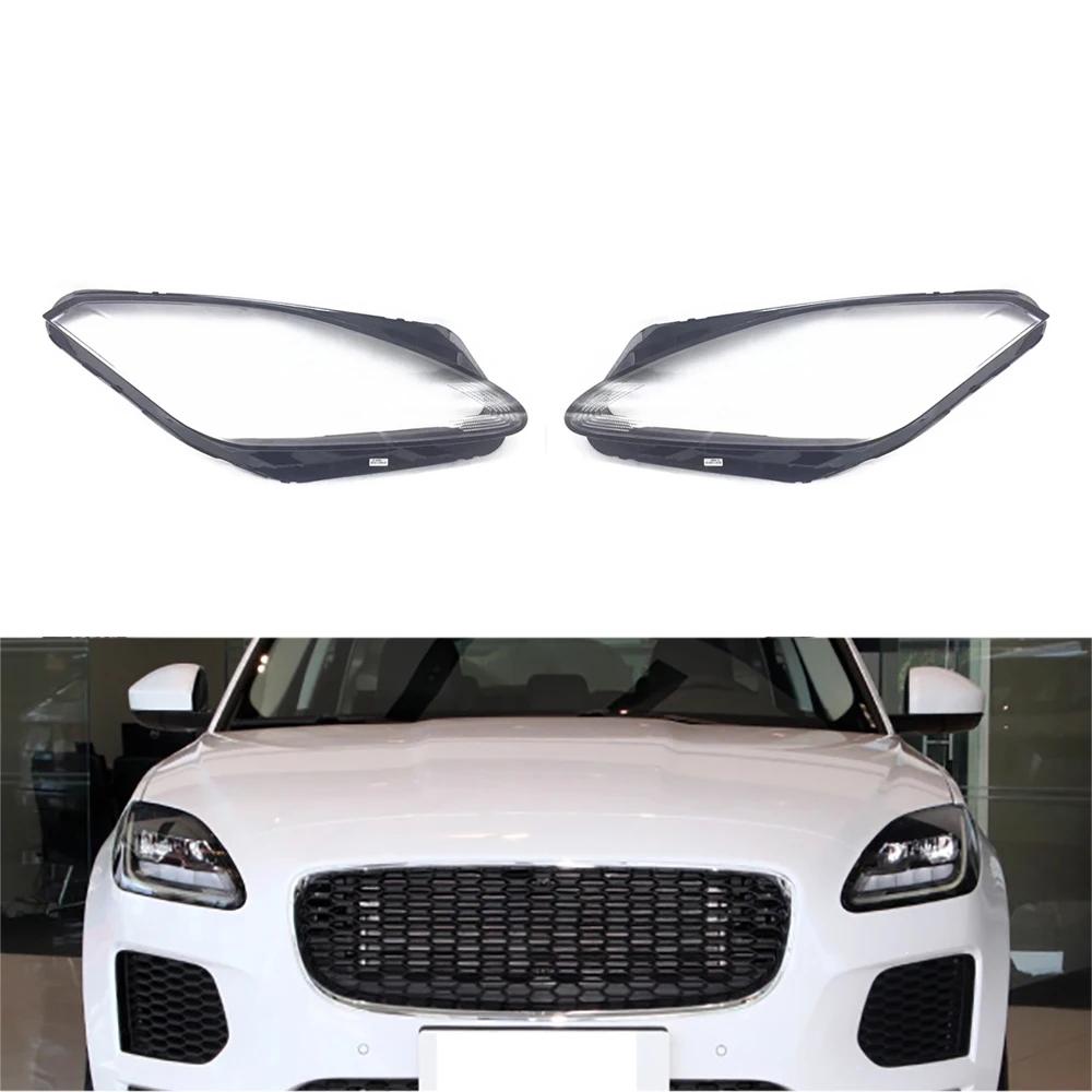 For Jaguar E-Pace 2018 2019 2020 Car Headlight Headlamp Lens Car Lights Cover Glass Replacement Front Headlights Auto Shell