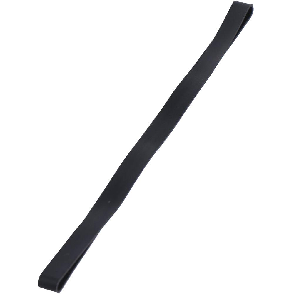 10 Pcs Black Rubber Bands Silicone Elastic Strap Standard Resilience Office