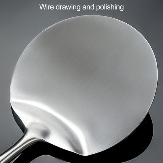 Лопатка для приготовления пищи с антипригарным покрытием, лопатка для приготовления пищи из нержавеющей стали с термостойкой ручкой, домашняя кухня