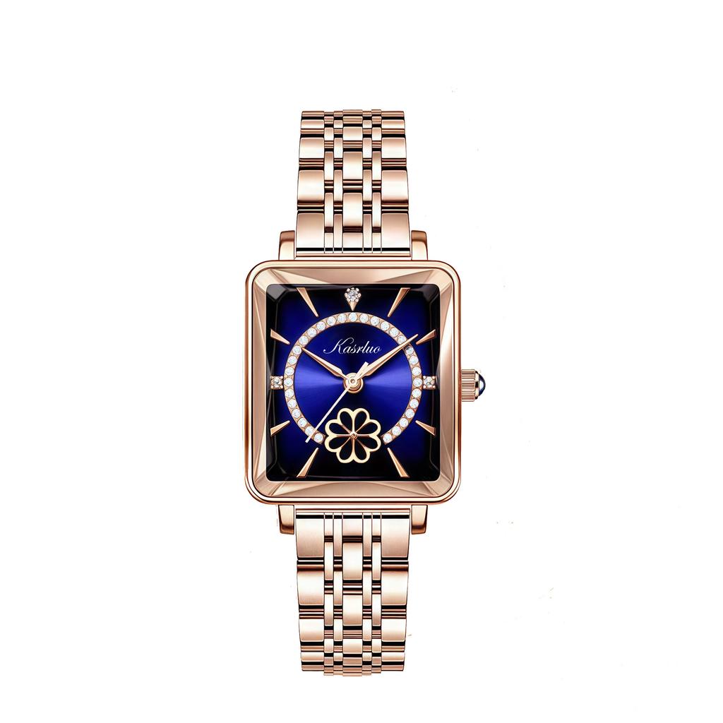 Retro Small Green Watch Luxury Women'S Watch Waterproof Steel Belt Women'S Watch