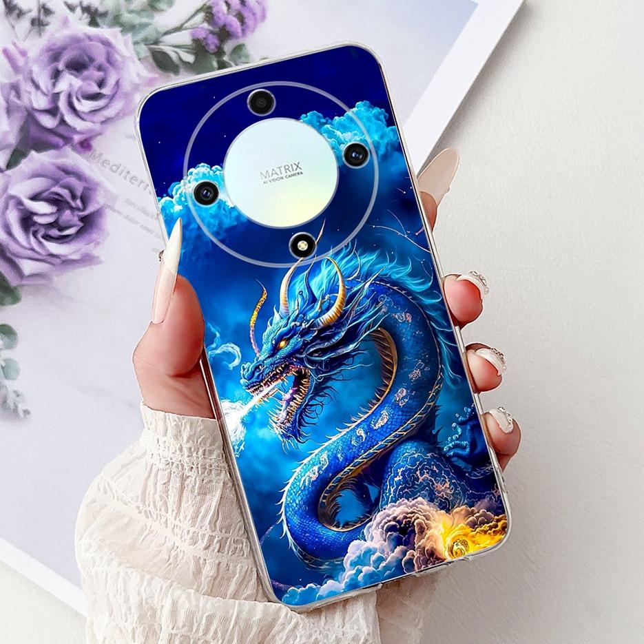 Чехол для Honor X9a Magic5 Lite Популярный Роскошный Расписной Чехол Мягкий Тонкий Чехол для Телефона Для Honor Magic 5 Lite HonorX9a Задняя Крышка Сумки