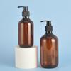 3Pcs 300/500Ml Portable Empty Pump Dispenser Bottles Cylinder Shampoo Lotion Durable Refillable Containers For Liquid Soap