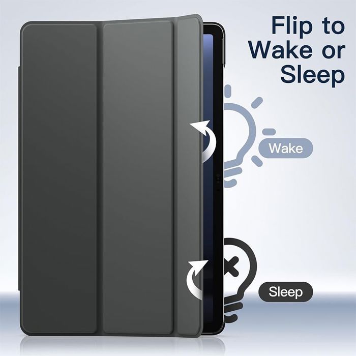 Coque + Verre Trempé - BOOLING - pour Samsung Galaxy Tab S9 - Protection avec Porte-Stylet - Noir