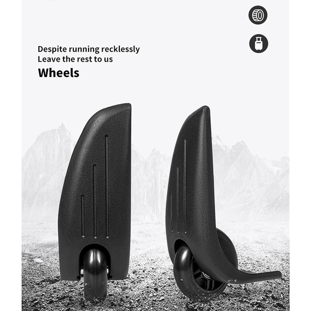 1 пара Гладкие Запасные Колеса Колеса для Багажа Замена Роликов Практичные для Чемоданов и Рюкзаков