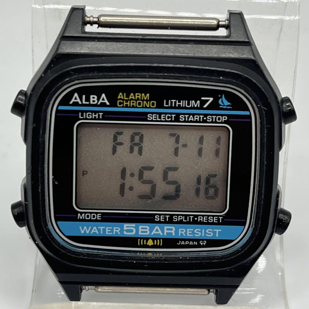 [USED] Ultra Rare! Vintage Seiko Alba W309-4200 with Replaced Battery